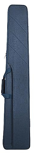 Guzheng Tasche Verdickte Guqin Tasche Oxford Tuch Guzheng Aufbewahrungstasche Tragbare 7-String GuQin Tasche mit Doppeltem Schultergurt Tastatur Guzheng Fall (Dunkelblau)