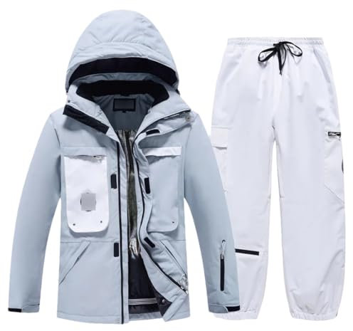 Skianzug für Damen, wasserdicht, Snowboard-Kleidung, Outdoor, wasserdichte Winterjacken, Hosen, Picture Jacket Pant22, 42