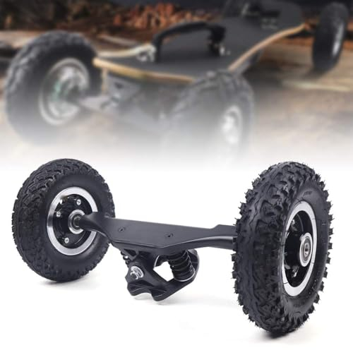 Lightakai Off-Road Elektrisches Skateboard Radsatz, 8 Elektro Mountainboard Skateboard 420mm Longboard Speedboard Offroad für Off-Road Board, Longboard, Mountain Board usw