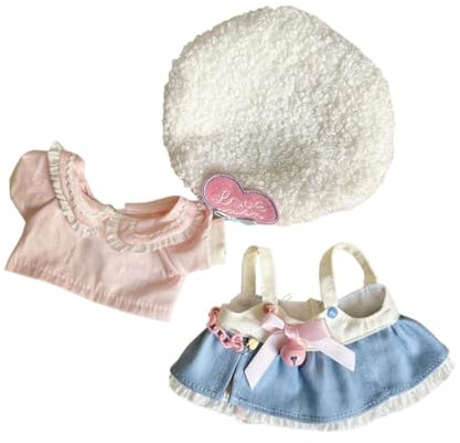Ente Plüsch Kleidung Weiche DIY Mode Foto Requisiten Dress Up Plüsch Puppe Outifit