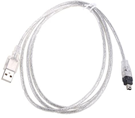KADSXIYA iLink Adapterkabel USB 2.0 Stecker auf Firewire iEEE 1394 4-poliger Stecker