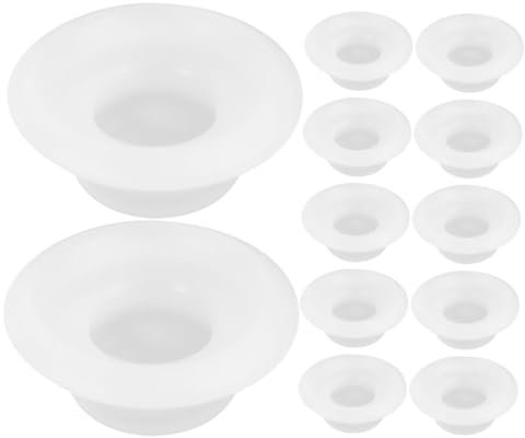 WATIIFUFU 12pcs Silicone Sealing Gaskets for Swing Cap Bottles Leak-Proof Replacement Seal for Home Brewing and Fermentation