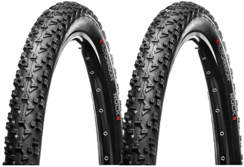 HUTCHINSON Set med 2 Rock MTB-däck 2 29 x 2 styv stång, svart