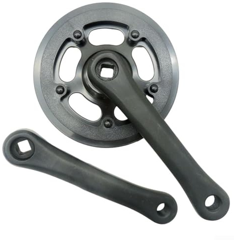 Aluminium Fahrrad Kurbelgarnitur mit 32T Kettenblatt, 152mm Länge für Straße und Fixie Fahrräder, einfache Kompatibilität