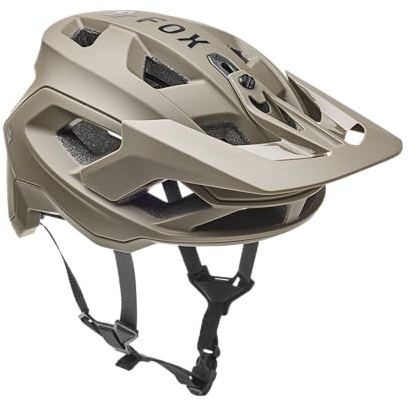 Fox Racing Speedframe Helmet Solid, CE – MTB mountain bike helmet – MIPS protection – adjustable visor – optimized ventilation – 360° fit system – removable liner – Military, Size: L