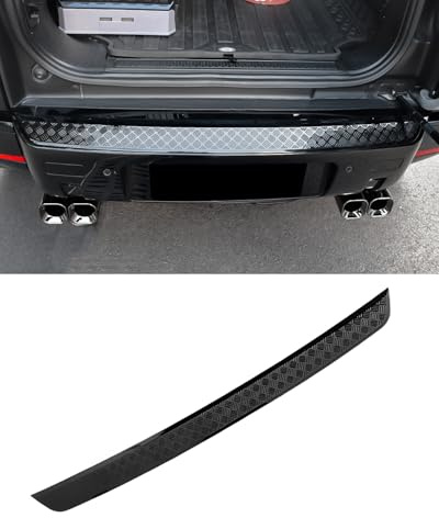 Copertura protettiva antigraffio compatibile con Land Rover Defender 90 110 130 2020-2025 Accessori esterni (paraurti posteriore nero lucido)