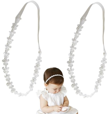 LAKPYN 2 piezas de diadema para bebé, diadema para boda, diadema para niño, banda elástica de moda para el cabello, diadema para bebé