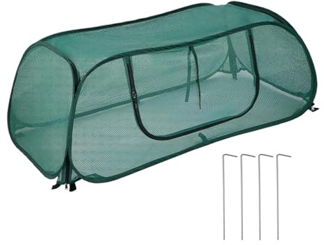 Copertura Aiuola Rialzata,Tenda protettiva riutilizzabile per piante,Protezioni Per Ortaggi Da Giardino - Verdure Fiori Vasi Fioriere Fragole Piantine Pomodori Alberi Terreno Esterno Vivaio Serra