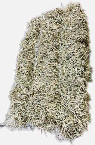 Foin de Prairie 100% Naturel – Aliment pour rongeurs, Lapins, Chevaux, chèvres – Récolté en France – Botte/Ballot 10 kg