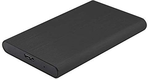 SUYING Hard disk esterno portatile HDD, 2 TB, 1 TB, 500 GB, 120 GB, USB 3.0 da 2,5, adatto per PC desktop, laptop, PS4, Xbox, Smart TV (80 GB, nero)