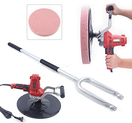 Electric Concrete Cement Mortar Trowel Wall Smoothing Polishing Machine Concrete Trowel Machine Power Trowels Plastering Trowels Masons Plastering Trowel Tools 6 Speed 850W 110V