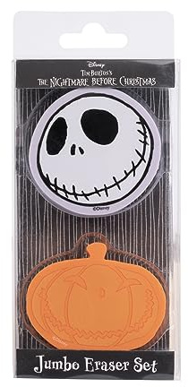 Grupo Erik Disney The Nightmare Before Christmas Radiergummi Set Radierer | Radiergummis