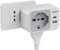 TESSAN Presa Multipla con 1 Schuko e 2 Prese IT, Multipresa Salvaspazio con 2 USB, 2500W Caricatore USB C, Adattatore Spina 10A per Cucina, Ufficio, Viaggio, Multipresa da Parete, Grigio