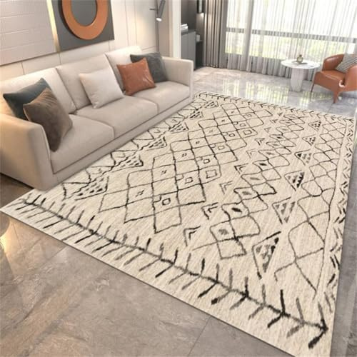 Rugs For Living Room Teppiche Für Wohnzimmer Umweltfreundlicher und energiesparender recycelter Teppich, Wohnzimmerzubehör, Schalldämmung, rutschfest leicht zu reinigen Auslegware Teppichboden 180