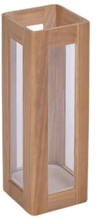 F Fityle Regenschirmhalter, Holzschirmlagerständer, Regenschirmständer, Stöcke Walking Sticks Halter für den Flur, Einkaufszentrum, Holz