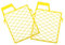 HOMSFOU 2pcs Plastic Paint Tray Grid for Home Professional Painting Projects Durable Paint Holder Tray with Organized Divider and Replaceable Screens for Easy DIY Use