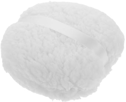 DEARMAMY Body Powder Puff Large Fluffy Soft 6-inch Oversized Washable Loose Powder Applicator for Women and Men Full Body Dusting Makeup Tool