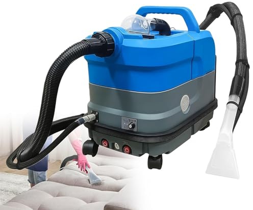 Este Aspirador Calefactado para Alfombras y Muebles Cuenta con un Depósito de Agua Limpia de 7,5 L y un Depósito de Aguas Residuales Extraíble de 12 L. Sofás y Tapicerías de Tela de Automóviles