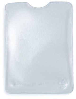 HERMA 5010 Ausweishülle transparent, 25 Stück, Ausweishalter zum Schutz für Werkausweise & Schülerausweise, Plastik Kartenhüllen Schutzhüllen Set, durchsichtig
