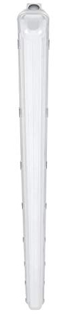 Luminaria estanca LED: para Techo, G13, Damp Proof Housing / 220 - 240 V, Material del Cuerpo: Polycarbonate (pc), IP65, 1-Pack