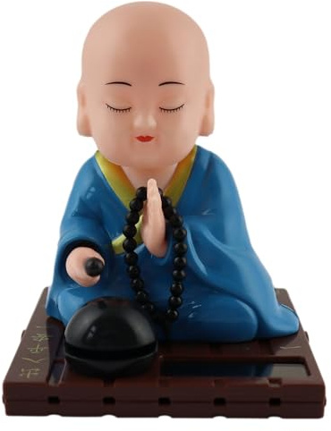 Freak Scene Wackelfigur Solar - Buddha blau