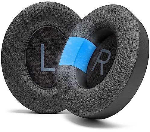 WC Freeze NC700 - Cooling Gel Ear Pads for Bose Noise Canceling 700 Headphones | Breathable Sports Fabric, Cooling Gel, Extra Thick & Cooler for Longer | Black