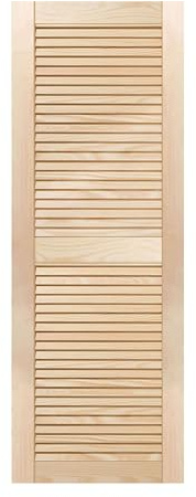 ben+camilla.com Outdoor Lamellentür | 1,40 m x 50 cm Natur | Hochwertige Massivholz Lamellentüren | Für Möbelbau im Außenbereich | Kiefernholz unbehandelt