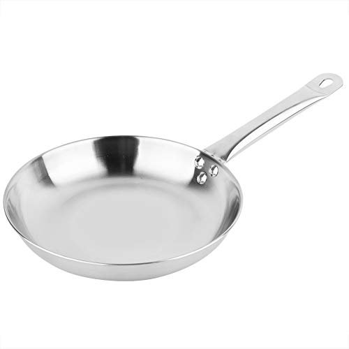 Edelstahl-Bratpfanne, Pfannkuchen-Bratpfanne, Edelstahl-Pfanne, Edelstahl-Pfanne für Küchenzubehör