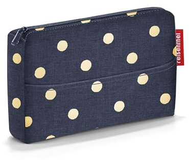 reisenthel pocketcase - Taschenorganizer, kompakt, Couleur:metallic dots Blue