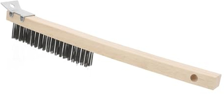 POPETPOP Pizza Stone Brush Long Handle Scraper Pizza Stone Cleaner for Oven Cleaning Handle