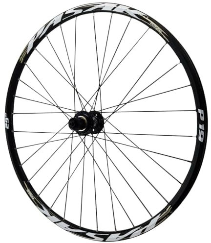 LPYDWZ MTB Laufradsatz 24 Zoll 26/27,5/29 Zoll, Aluminiumlegierung Abgedichtete Lager Fahrradfelge 32H Mountainbike Vorderrad Hinterrad Kassettennaben for 7–12 Gänge(Black Rear Wheel,26 inch)