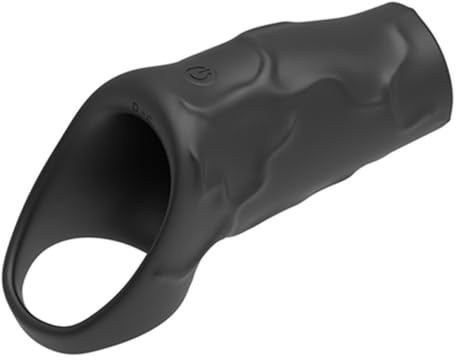 BDSMYEE Guaina Pene Vibratore con 10 Modalità di Vibrazione, Guaine e prolunghe per il pene, Sex toy Maschili Ingranditore del Pene, Erotici Maschili Masturbtore per Ritardare L'eiaculazione Precoce