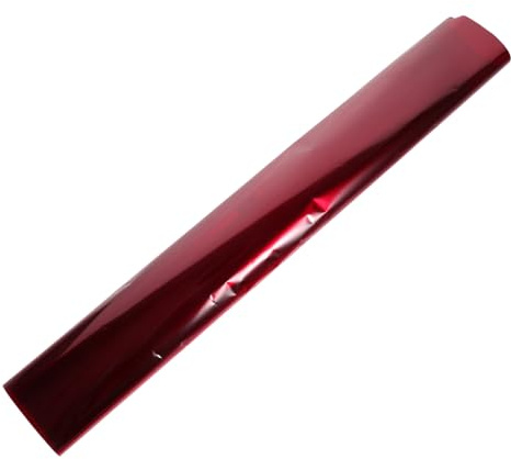 Uonlytech Rote Pet Filterfolie mit Sonnenuntergangseffekt Beleuchtungsfilter für Theater und Bühnenlicht Farbkorrektur und Individuelle Lichteffekte