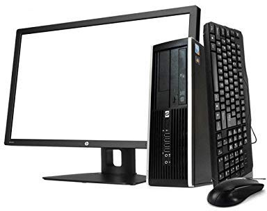HP Elite 8200 SFF PC Sobremesa i3-2100 8GB RAM HDD 250GB DVD Windows 11 con Pantalla 22 + Teclado y Ratón Incluidos en Color Negro (Reacondicionado)