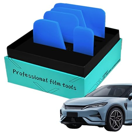 Espátula para Película de Ventana | Kit de Instalación para Vinilado de Vehículos,5 Piezas para Película de Ventanas Exhibición Retail Moto Baño Hogar Auto Camión Uso Comercial