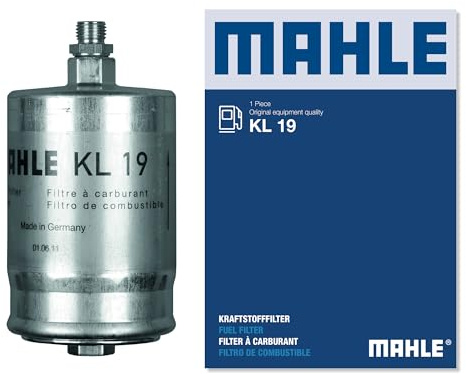MAHLE KL 19 Kraftstofffilter - für Mercedes-Benz C-class (W202), u.a. | Kompatibel mit: FERRARI 208/308 Coupe, 328 GTB, 328 GTS, MONDIAL, MONDIAL Cabriolet, MERCEDES-BENZ /8, MERCEDES-BENZ /8 Coupe