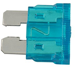 Connect Atelier Consommables 30417 Fusible Lame Auto, 15 A, bleu, lot de 50
