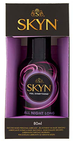 Skyn All Night Long, Lubrificante Intimo di Lunga Durata a Base Siliconica, 80ml