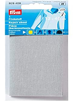 Prym Thermocollant 12 x 45 cm Coton GRIS