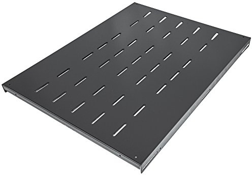 Intellinet 48,3 cm 19 Zoll Fachboden zur Festmontage 1 HE 600mm tief hohe Traglast 712576 schwarz