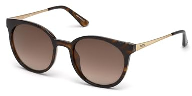 GUESS Unisex-Erwachsene GU7503 52F 52 Sonnenbrille, Braun (Avana Scura/Marrone Grad)