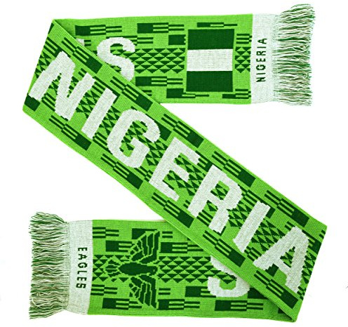 Euroscarves Nigeria Fußball Strickschal