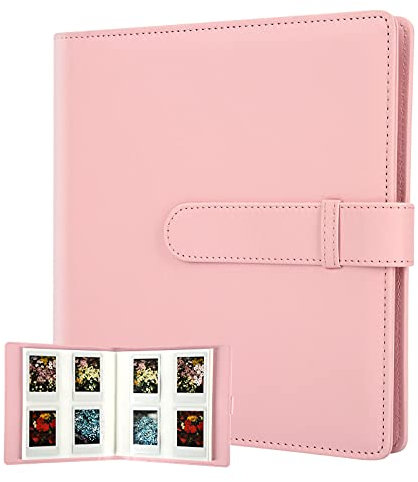 Veicevol 320 Pockets Beautiful Photo Album for 2x3 in Polaroid Photos, Photo Album Holds 320 Photos for Fujifilm Instax Mini 12 11 9 90 8 Evo LiPlay Instant Pictures, Safely Store Your Unique Memories