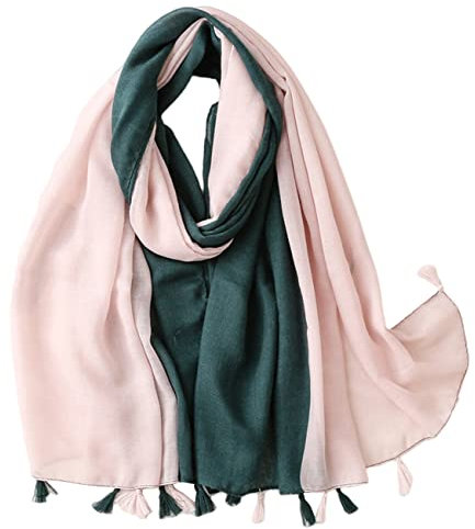 FAIRYGATE Damenschal Schal Damen Eleganter Frühlingsschal Tuch Schal für Frauen Tücher Damen Freizeitschal Halstuch Stola Frühjahr Sommer Herbst Winter Geschenk Schals für Freund 32232