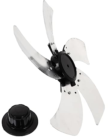 TOPBATHY Ventilatorflügel aus Metall für Standventilatoren Ersatzteile für Elektrische Lüfterblätter Austausch von Ventilatorflügeln für Innenräume