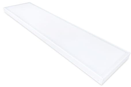 KOLORENO - LED Deckenlampe für Büro Rasterdecken - Bürolampe, Deckenleuchte LED, Lampe LED, Panel Flach, Lang - zum Einbau in Kassettendecken - 120x30 cm, 50W - Kaltweiß (6500K) - Weiß