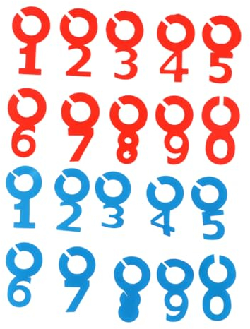 VINTORKY 20 Stück Glasbecher Marker Glasbecher Schild Glas Identifikationsmarker Glas Identifikator