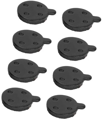 Leapiture 4 Paar Bremsscheiben-Bremsbeläge, Metall-Bremsbeläge, Bremsscheiben-Rotor-Beläge, zuverlässige Ersatzteile für 10-Zoll-Elektroroller