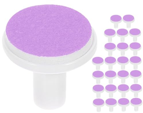 Healeved Almohadillas Cortauñas Eléctricas Para Bebé Cabezales De Pulido De Uñas De Repuesto Para Lima Eléctrica Bebé 24 Compatibles Con Cortaúñas Infantil Y Niños Pequeños