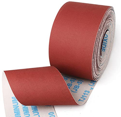 Sand paper,emery cloth,drywall sandpaper,liquid sandpaper,Sanding Roll, 1m X 114mm Sandpaper Roll, Durability Abrasive Emery Cloth Roll, Sanding Paper for Belt Sanders, Polishing Tools for Wood, Metal